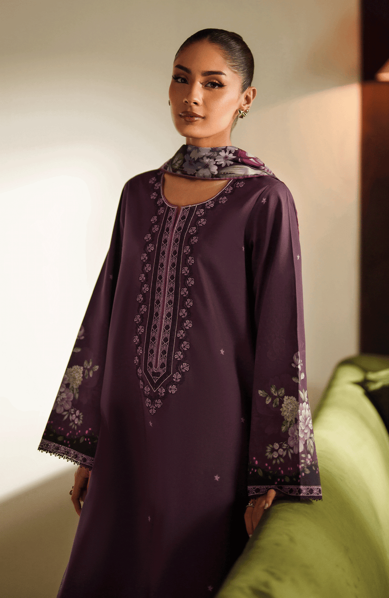 Seran | Ilara Cambric | PLUMORA by Seran - Designer Dress  - Type : Ladies Clothes - Available at Libayah - 100% Original 