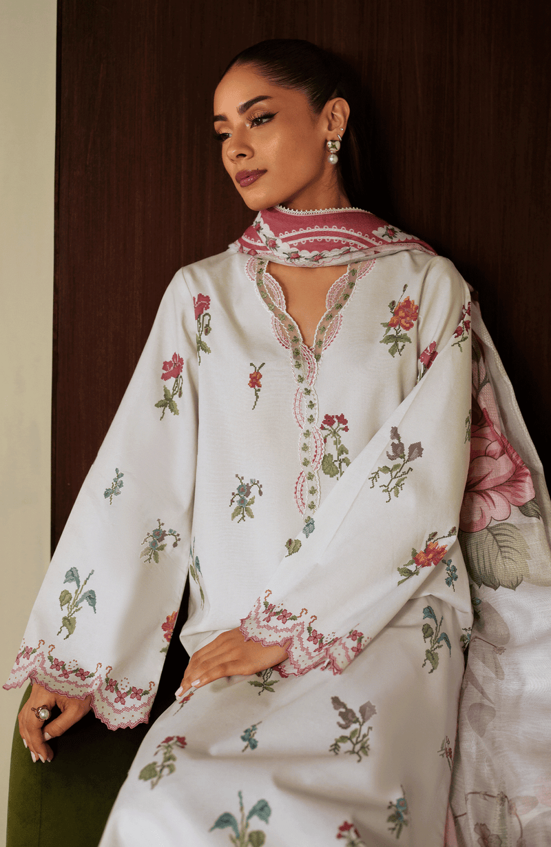 Seran | Ilara Cambric | GAELLE by Seran - Designer Dress  - Type : Ladies Clothes - Available at Libayah - 100% Original 