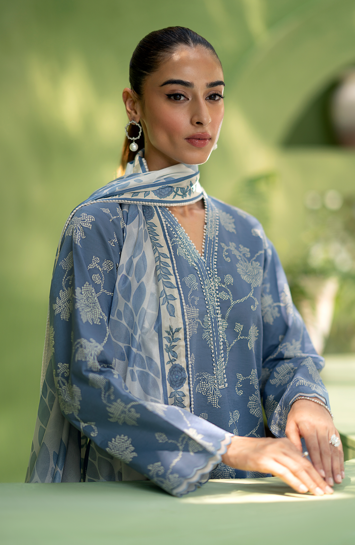 Seran | Artisan Lawn 25 | AEGEAN by Seran - Designer Dress - Type: Ladies Clothes - Available at Libayah - 100% Original