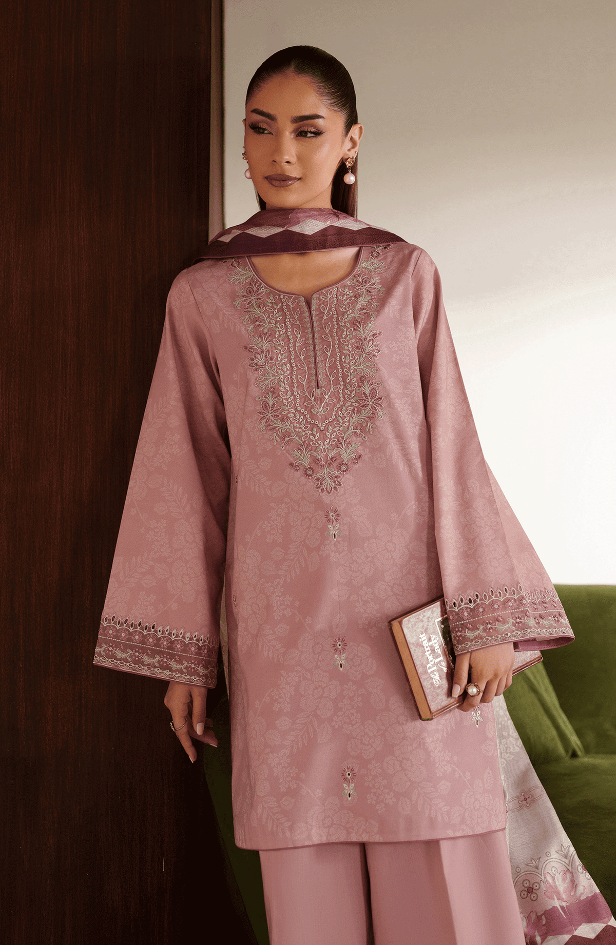 Seran | Ilara Cambric | ELANORA by Seran - Designer Dress  - Type : Ladies Clothes - Available at Libayah - 100% Original 