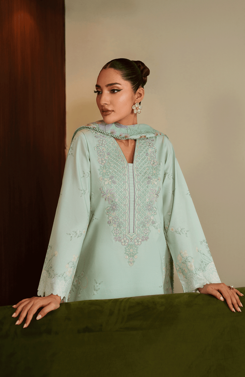 Seran | Ilara Cambric | SERENE by Seran - Designer Dress  - Type : Ladies Clothes - Available at Libayah - 100% Original 