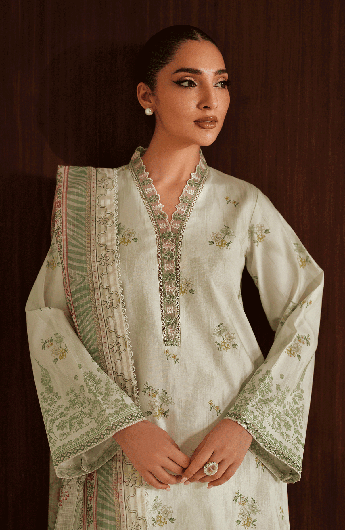 Seran | Ilara Cambric | ELVERRA by Seran - Designer Dress  - Type : Ladies Clothes - Available at Libayah - 100% Original 