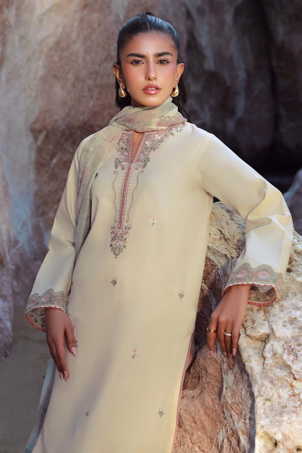 Seran | Afsanah Lawn 25 | AYLIN by Seran - Designer Dress - Type: Ladies Clothes - Available at Libayah - 100% Original