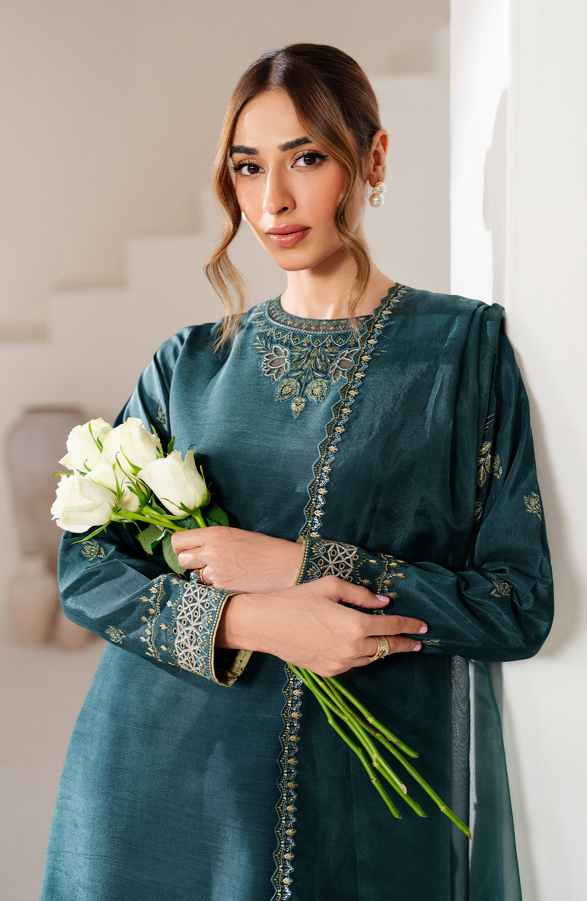 Seran | Eid Luxe Pret 25 | ZEINA by Seran - Designer Dress - Type: Ladies Clothes - Available at Libayah - 100% Original