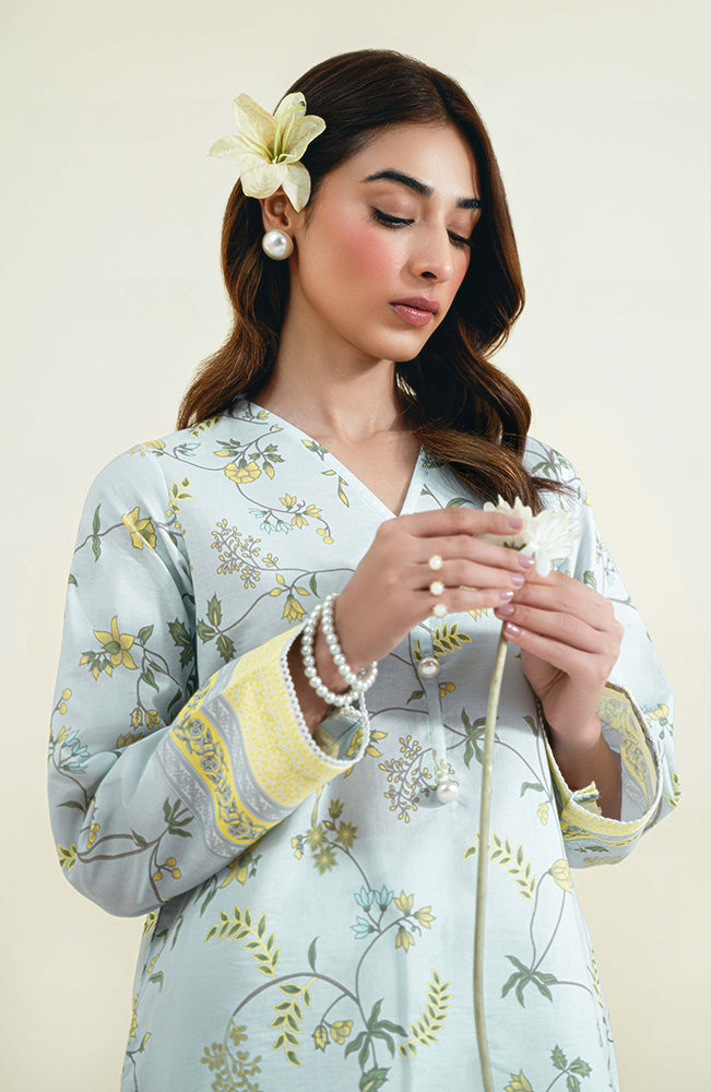 Seran | Daffodils Lawn 24 | Cleo by Seran - Designer Dress - Type: Ladies Clothes - Available at Libayah - 100% Original