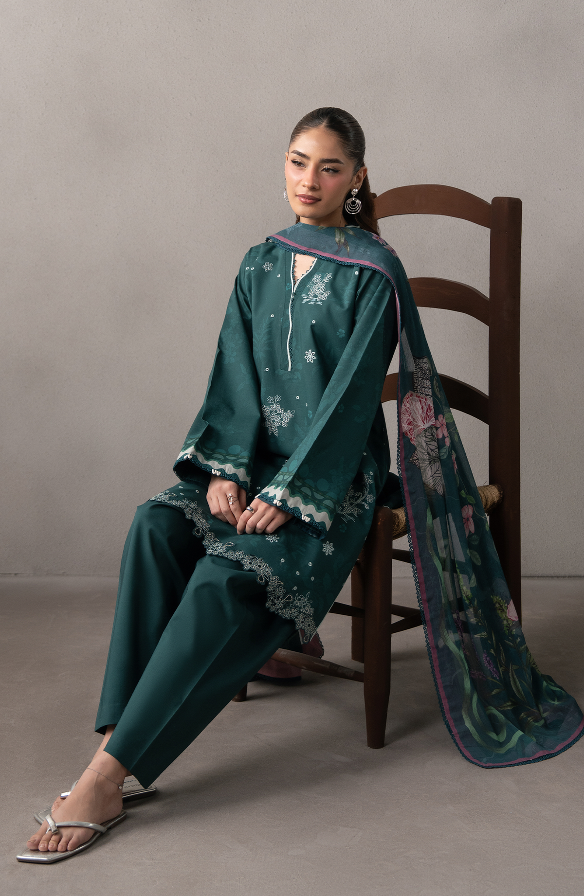 Seran | Selure Lawn | Verdelle by Seran - Designer Dress  - Type : Ladies Clothes - Available at Libayah - 100% Original 