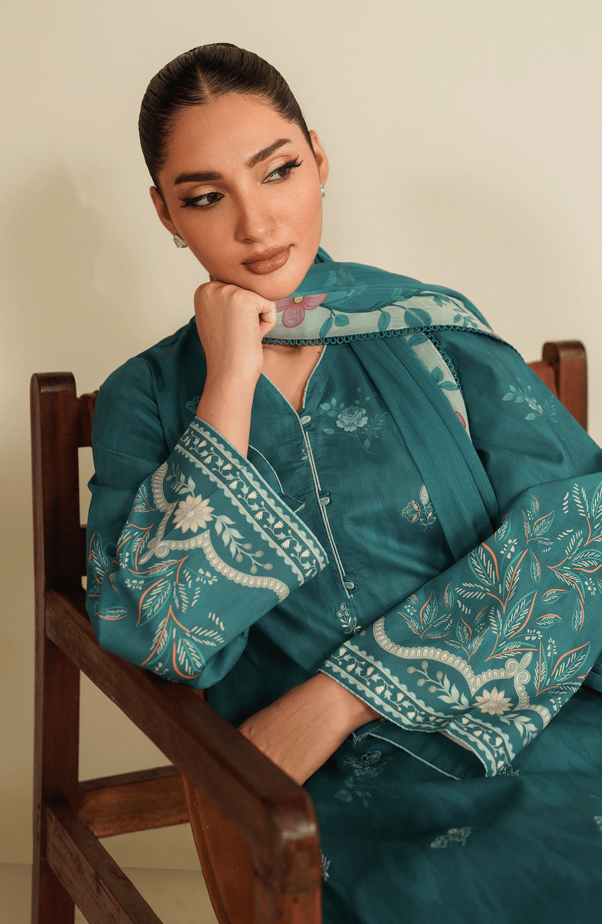 Seran | Ilara Cambric | CERINE by Seran - Designer Dress  - Type : Ladies Clothes - Available at Libayah - 100% Original 