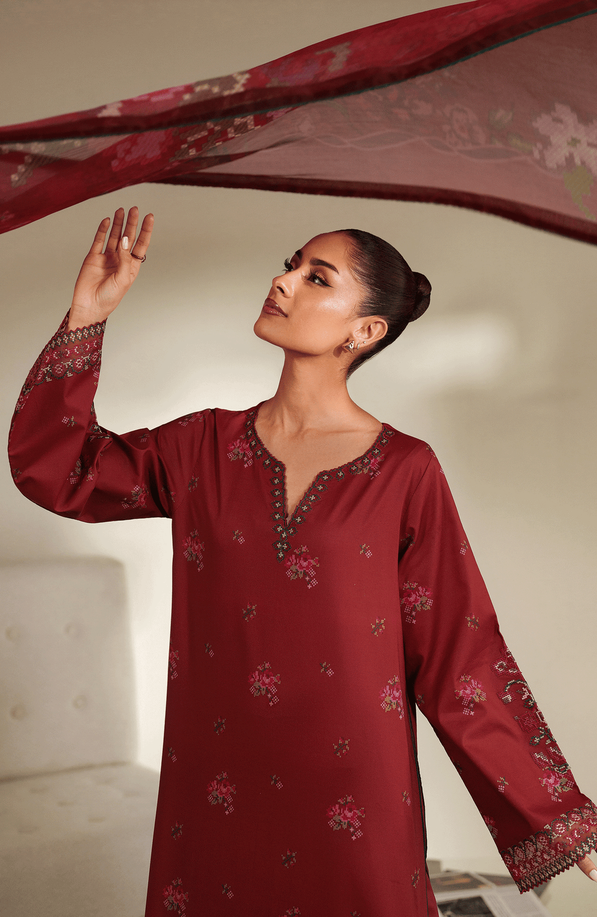 Seran | Ilara Cambric | SORREL by Seran - Designer Dress  - Type : Ladies Clothes - Available at Libayah - 100% Original 