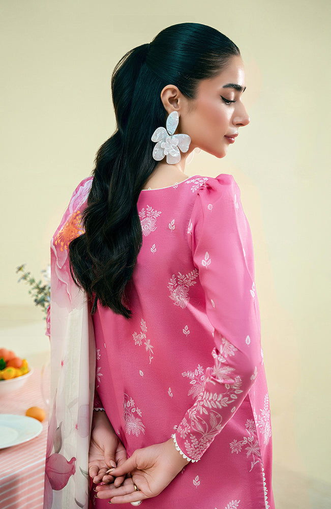 Seran | Daffodils Lawn 24 | Julien by Seran - Designer Dress - Type: Ladies Clothes - Available at Libayah - 100% Original