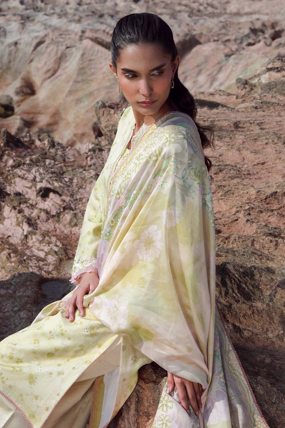 Seran | Afsanah Lawn 25 | SAHAR by Seran - Designer Dress - Type: Ladies Clothes - Available at Libayah - 100% Original