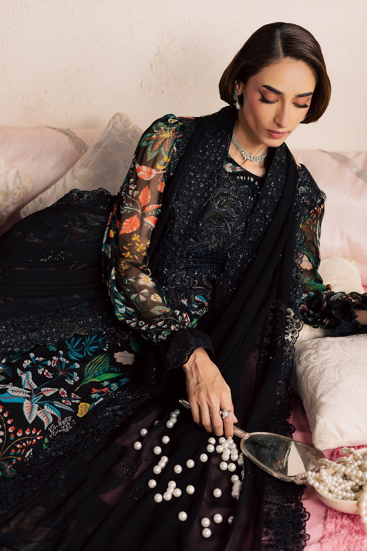 Nureh | Fancy Formal 26 | NP-812 by Nureh - Designer Dress  - Type : Ladies Clothes - Available at Libayah - 100% Original 