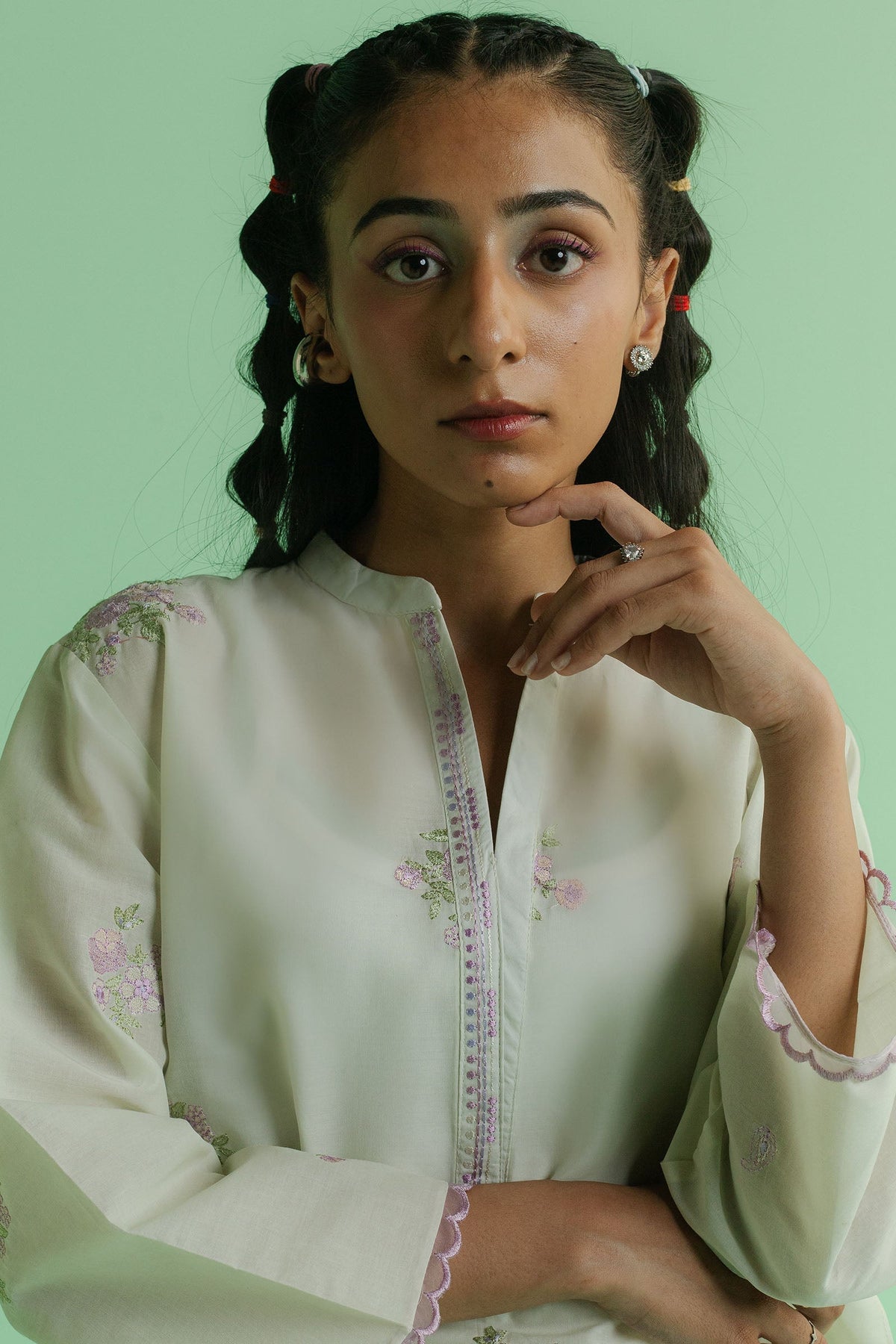 Zara Shahjahan | Love Coco SS 25 | CR25C0550 by Zara Shahjahan - Designer Dress  - Type : Ladies Clothes - Available at Libayah - 100% Original 