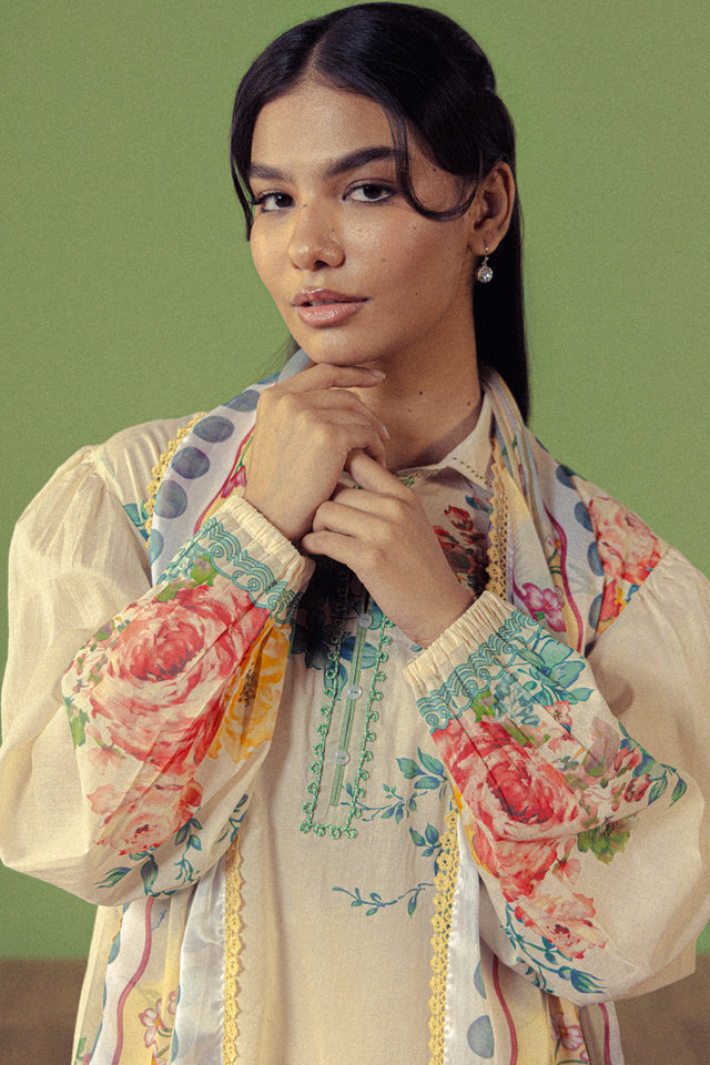 Zara Shahjahan | Coco Prints 26 | Celene-4A by Zara Shahjahan - Designer Dress  - Type : Ladies Clothes - Available at Libayah - 100% Original 
