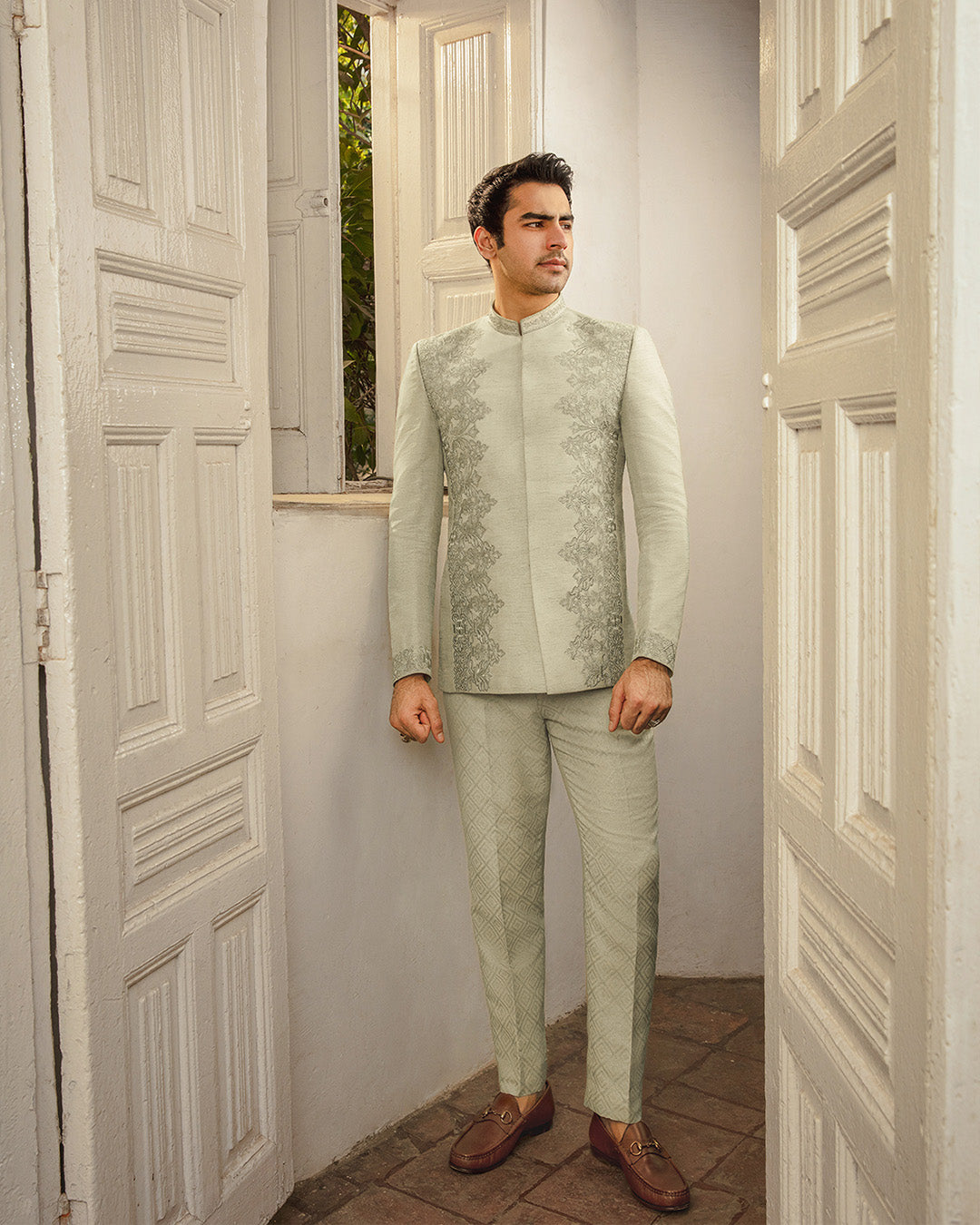 Pakisatni Menswear | Faiza Saqlain | Gazsi by Faiza Saqlain - Designer Dress - Type: MensWear - Available at Libayah - 100% Original