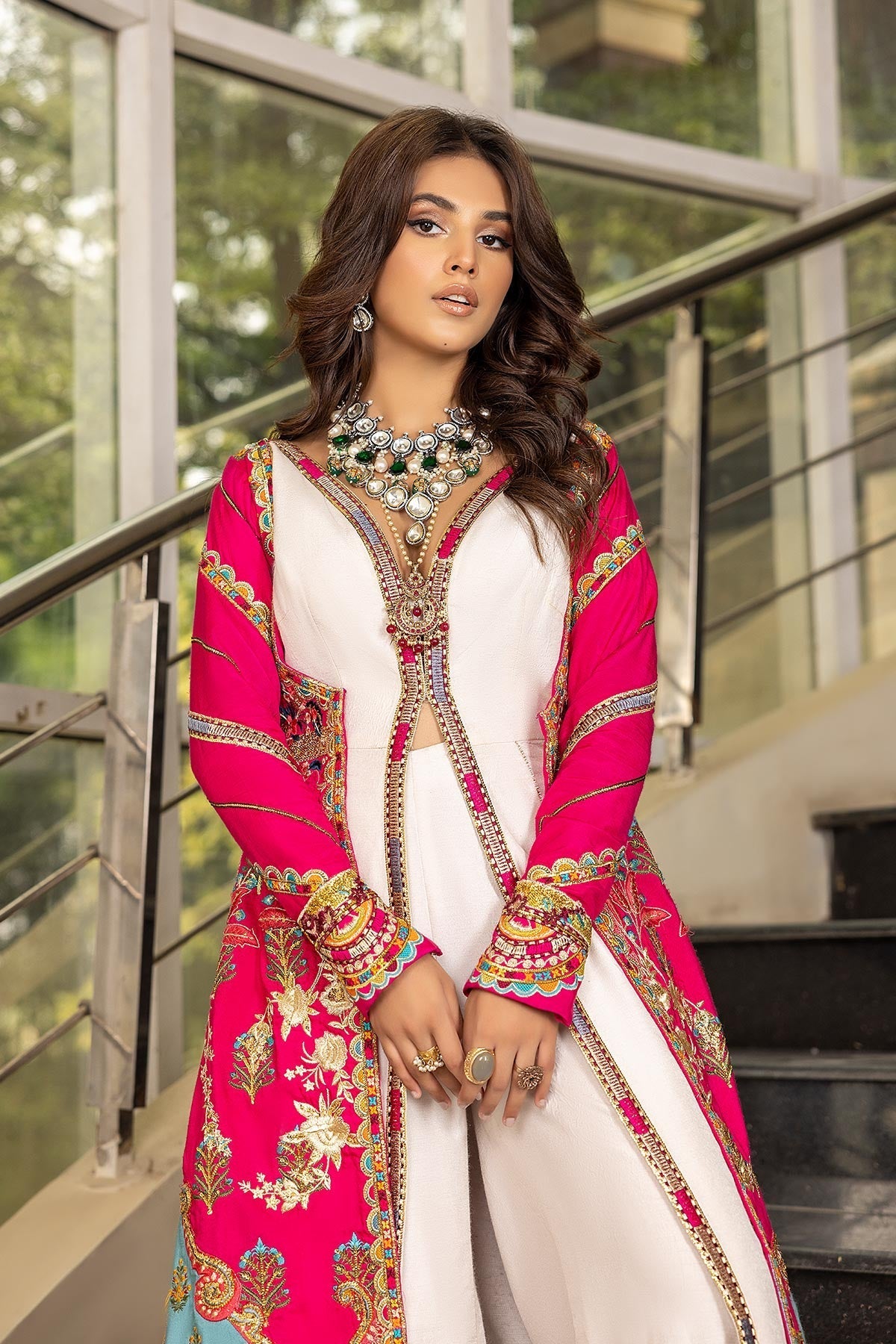 Mina Kashif | Wedding Formals | MK22-12 by Mina Kashif - Designer Dress - Type: Bridal - Available at Libayah - 100% Original