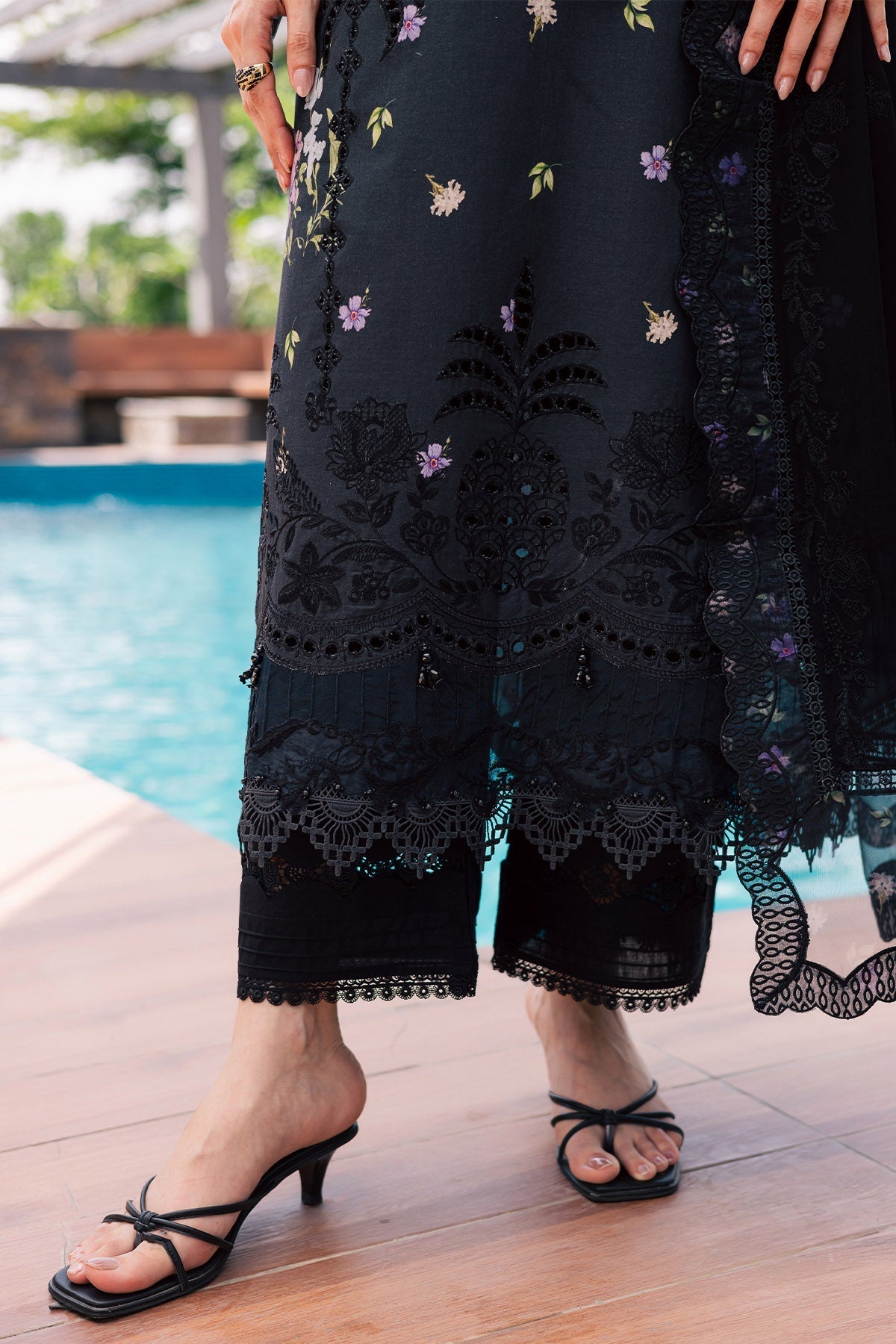 Nureh | Raha Lawn | NE-263 by Nureh - Designer Dress  - Type : Ladies Clothes - Available at Libayah - 100% Original 