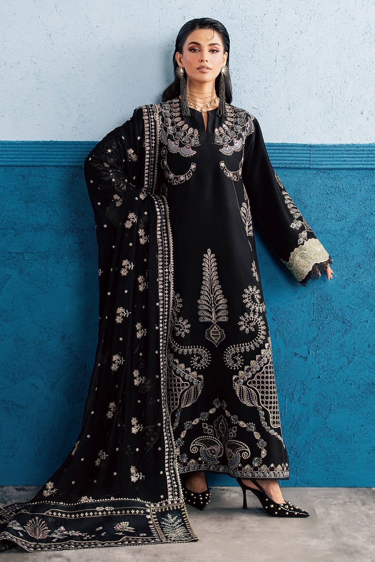 Nureh | Fancy Formal 26 | NP-825 by Nureh - Designer Dress  - Type : Ladies Clothes - Available at Libayah - 100% Original 
