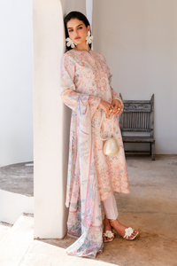 Aabyaan | Shezlin Chikankari 26 | SERENE (AZ-04) by Aabyaan - Designer Dress - Type : Luxury Dress - Available at Libayah - 100% Original