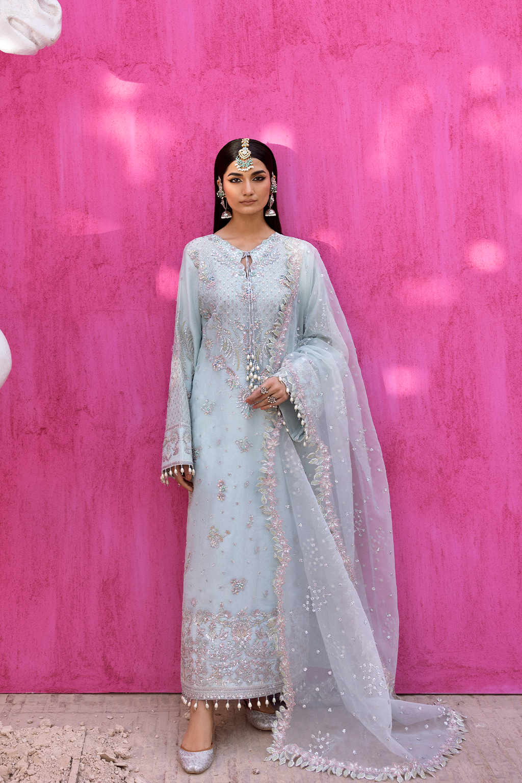 Emaan Adeel | The Empress Wedding Formals | CEALINA by Emaan Adeel - Designer Dress  - Type : Ladies Clothes - Available at Libayah - 100% Original 