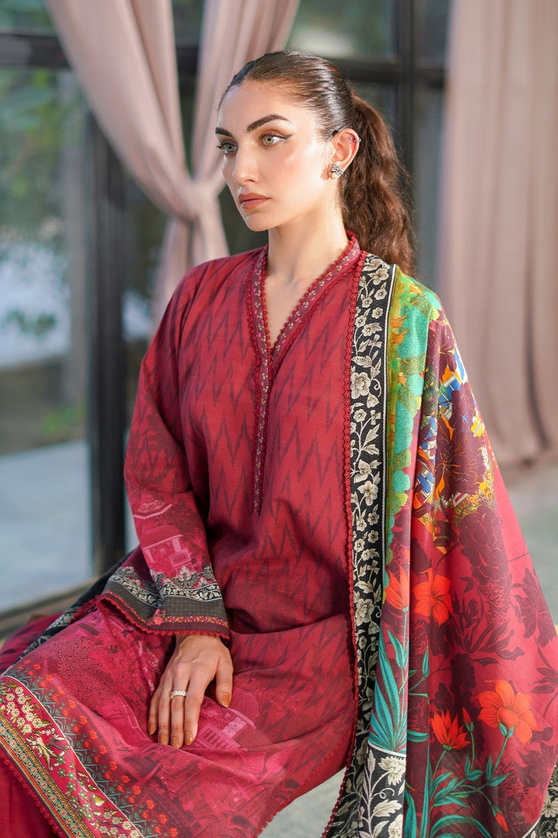 Sahar | Autumn Winter 2024 | Crimson Petal by Sahar - Designer Dress - Type: Ladies Clothes - Available at Libayah - 100% Original