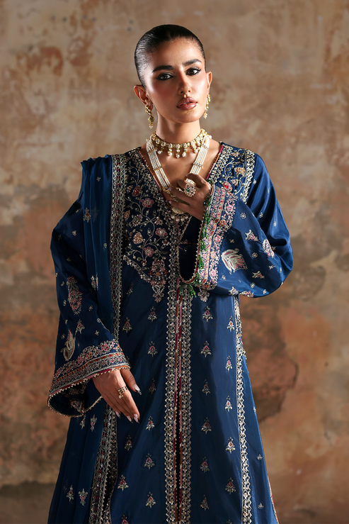 Emaan Adeel | Afsana e Silk | AFSAR by Emaan Adeel - Designer Dress - Type : Ladies Clothes - Available at Libayah - 100% Original 