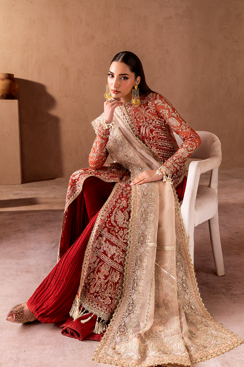Emaan Adeel | Clay Couture | SOLIN by Emaan Adeel - Designer Dress  - Type : Ladies Clothes - Available at Libayah - 100% Original 