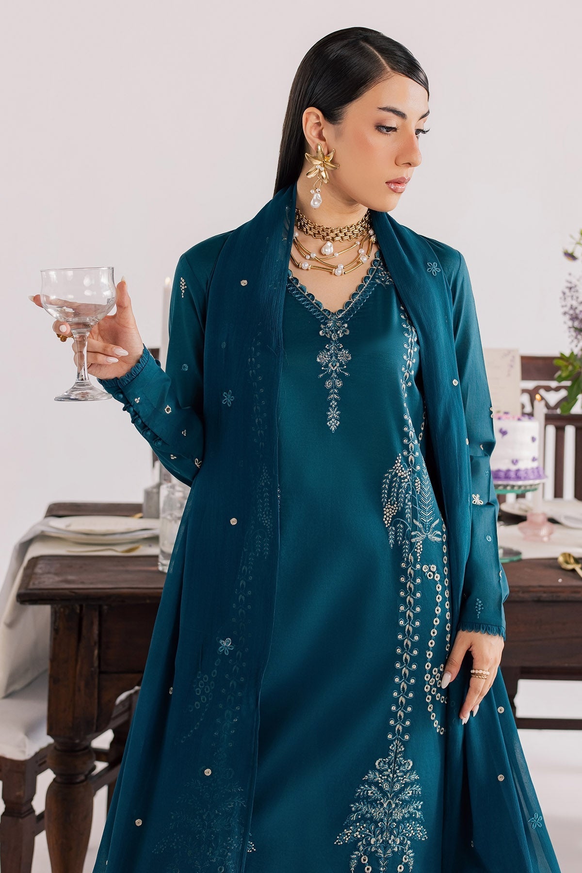 Nureh | Shades of Summer | NP-809 by Nureh - Designer Dress  - Type : Ladies Clothes - Available at Libayah - 100% Original 