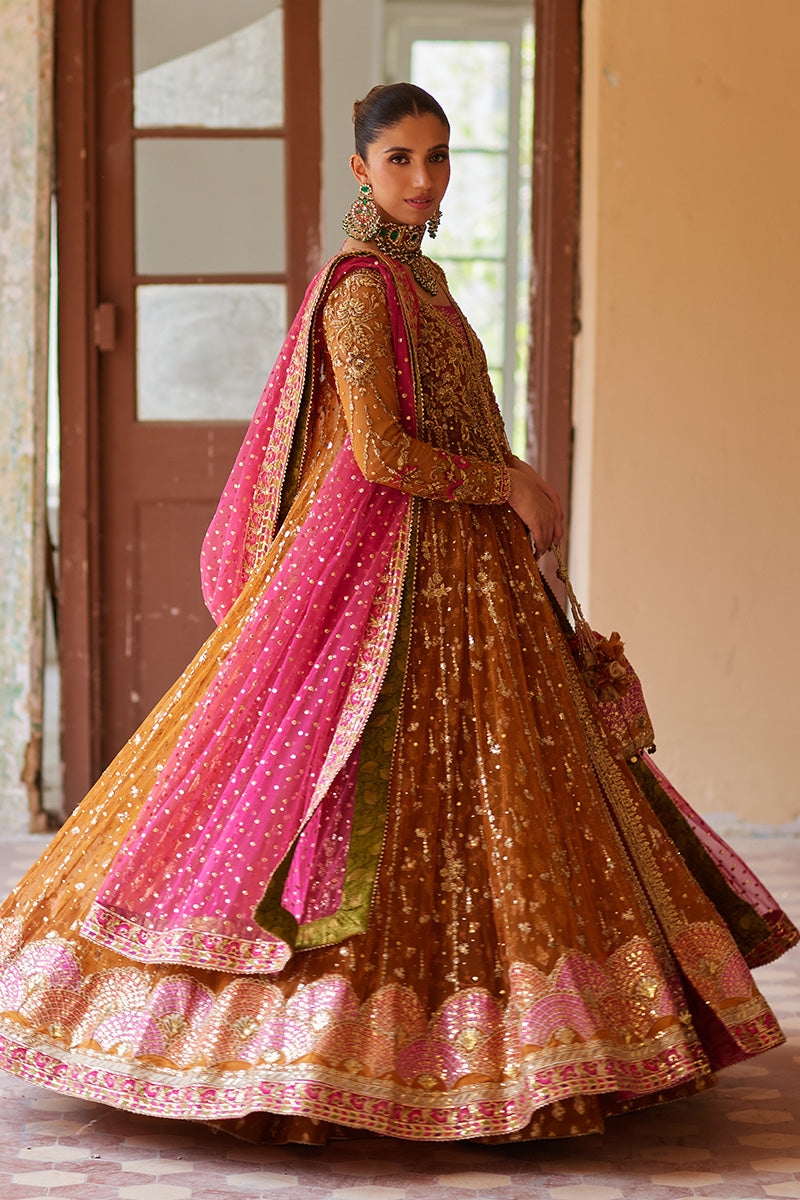 Mina Hassan | Formal Dholki Collection | Nour by Mina Hassan - Designer Dress - Type: Ladies Clothes - Available at Libayah - 100% Original