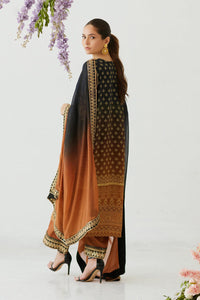 Mina Hasan | Signature Pret | Ombre Chunri - by Libayah - Registered Vendor of : Mina Hasan - 100% Original Designer Dress