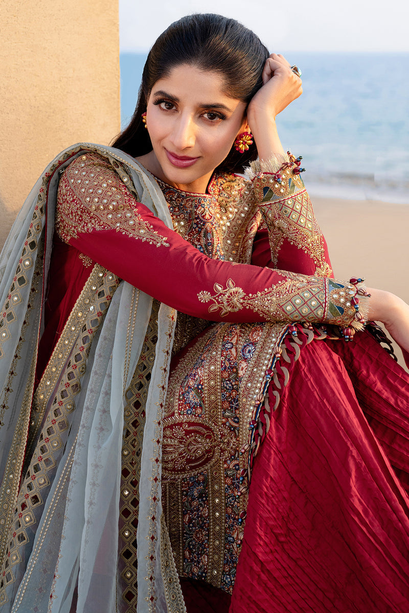 Jazmin | Shahkaar Luxury Lawn 25 | SL25-D5 by Jazmin - Designer Dress - Type: Ladies Clothes - Available at Libayah - 100% Original