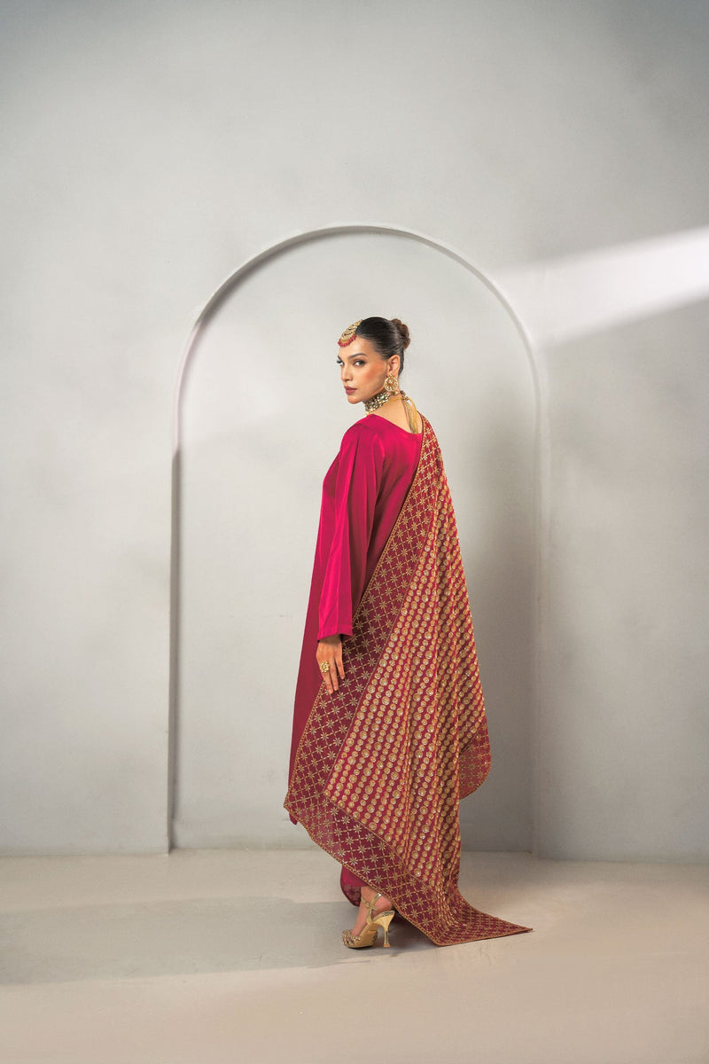 Fozia Khalid | Dilkash Festive Wear 25 | Gulbahar by Fozia Khalid - Designer Dress - Type : Ladies Clothes - Available at Libayah - 100% Original 