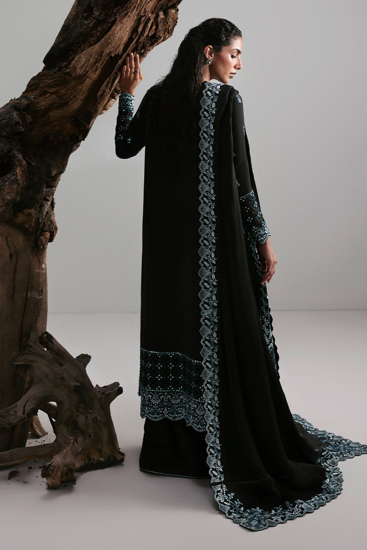 Afrozeh | Slate Ready to Wear | Rhylen by Afrozeh - Designer Dress  - Type : Ladies Clothes - Available at Libayah - 100% Original 