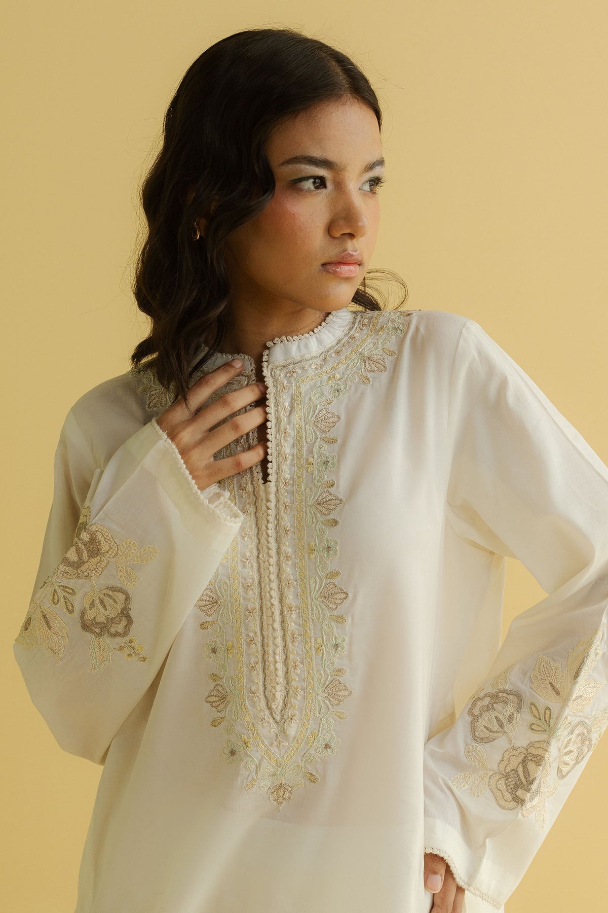 Zara Shahjahan | Love Coco SS 25 | CR25C0551 by Zara Shahjahan - Designer Dress  - Type : Ladies Clothes - Available at Libayah - 100% Original 