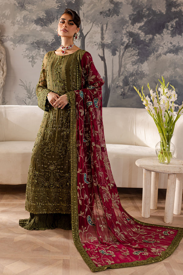 NEL-56 – authentic Pakistani formal dress from the Nureh Elanora Formals 25 collection for women in the UK.
