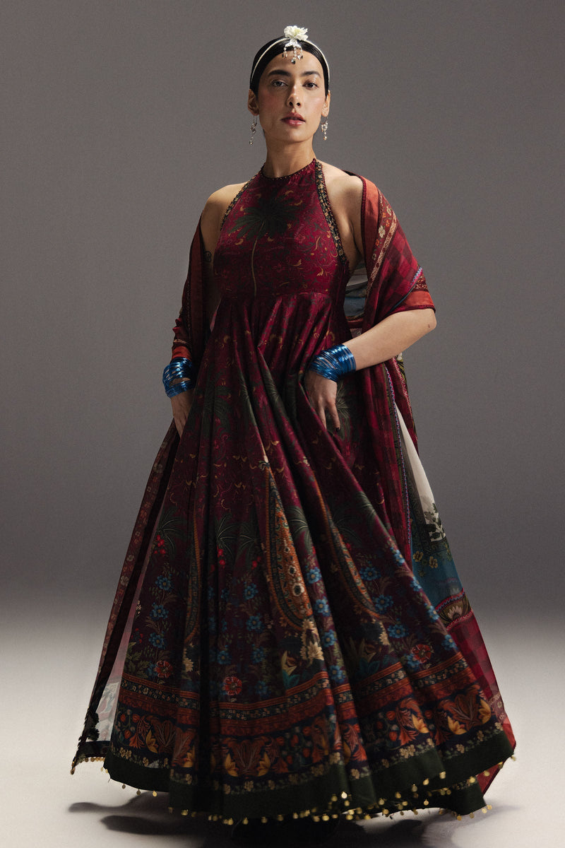 Zara Shahjahan | Anarkali 26 | Firdaus-D6 - Designer Dress - Type : Ladies Clothes - Available at Libayah - 100% Original