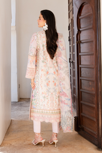 Aabyaan | Shezlin Chikankari 26 | SERENE (AZ-04) by Aabyaan - Designer Dress - Type : Luxury Dress - Available at Libayah - 100% Original