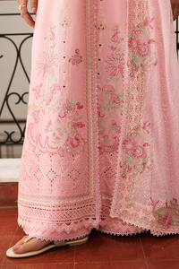 Emaan Adeel | Mirabelle Festive Luxury Lawn | FIONA by Emaan Adeel - Designer Dress  - Type : Ladies Clothes - Available at Libayah - 100% Original 