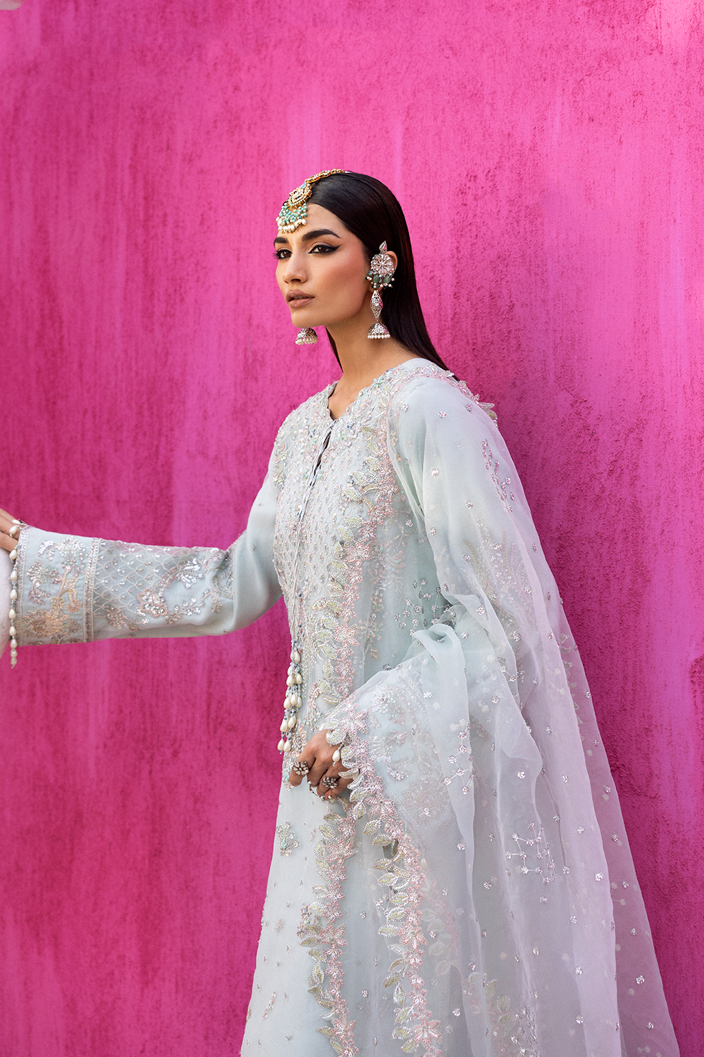 Emaan Adeel | The Empress Wedding Formals | CEALINA by Emaan Adeel - Designer Dress  - Type : Ladies Clothes - Available at Libayah - 100% Original 