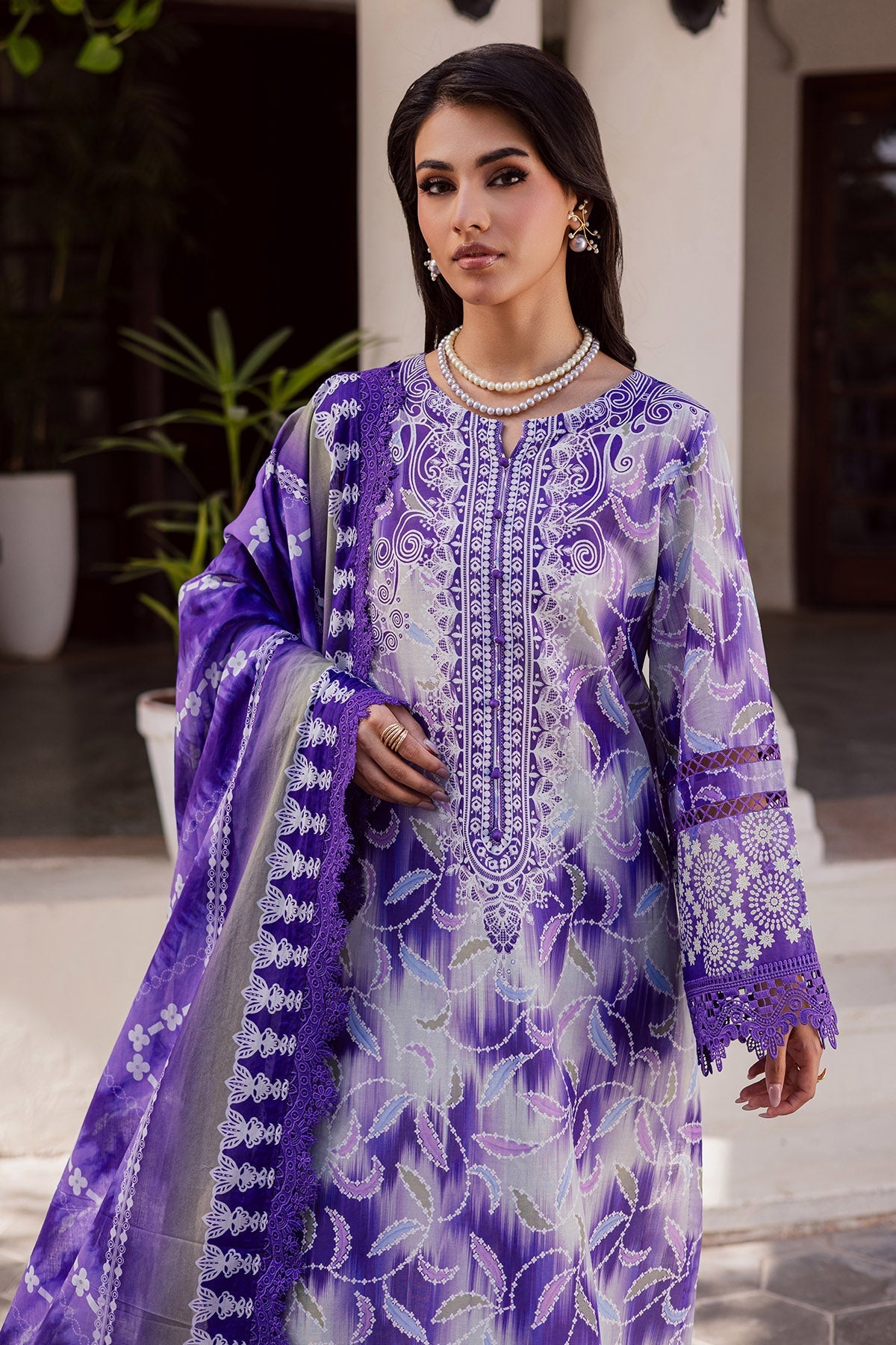 Afrozeh | Basic Pret 26 RTW | NACRE by Afrozeh - Designer Dress  - Type : Ladies Clothes - Available at Libayah - 100% Original 