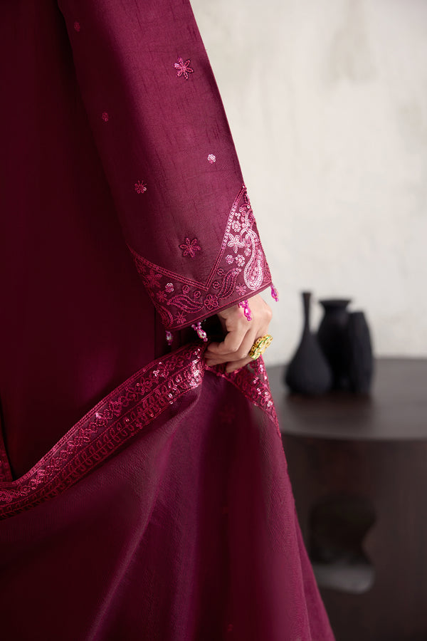 Farasha | Formals 26 | Fuchsia Glow - Designer Dress - Type : Ladies Clothes - Available at Libayah - 100% Original