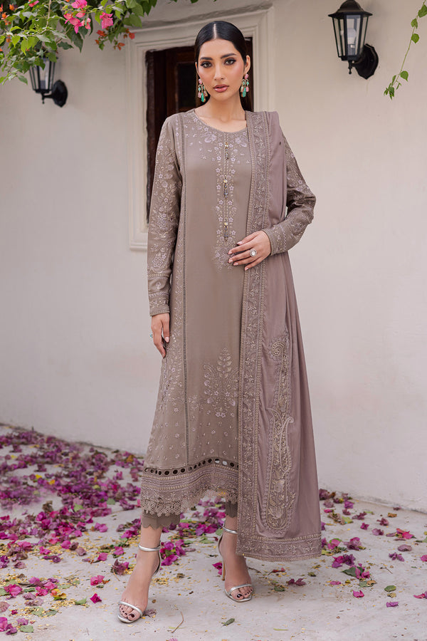 Nureh | Exclusive Leather Peach | NE-201 by Nureh - Designer Dress  - Type : Ladies Clothes - Available at Libayah - 100% Original 