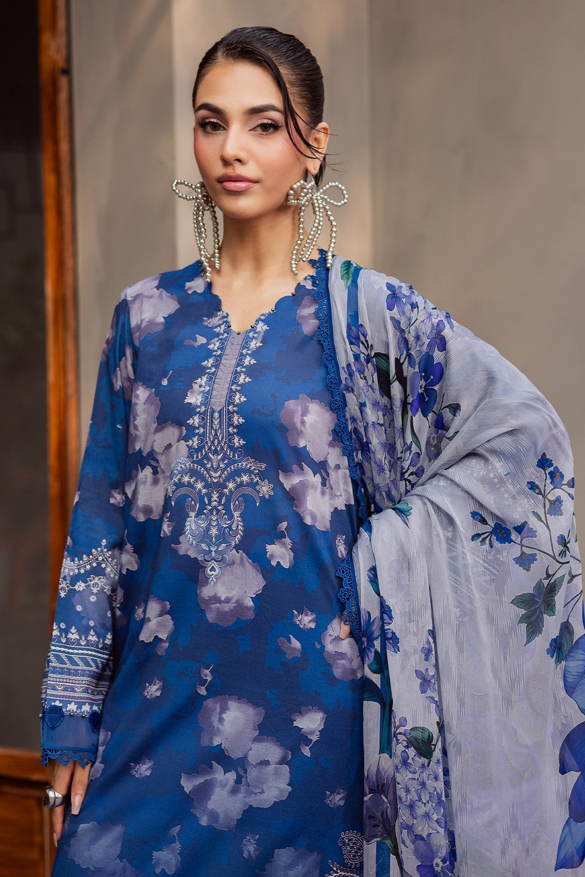 Nureh | Signature Prints 26 | SP-157 by Nureh - Designer Dress  - Type : Ladies Clothes - Available at Libayah - 100% Original 