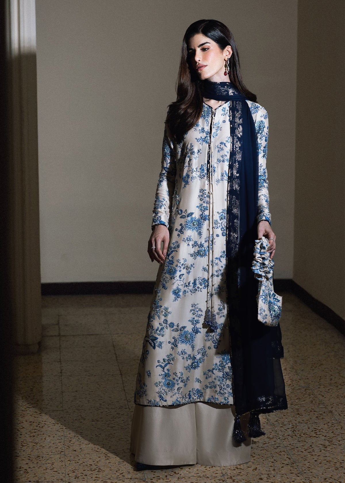 Hussain Rehar | Luxury Pret 26 | Azura Royale - Designer Dress - Type : Ladies Clothes - Available at Libayah - 100% Original