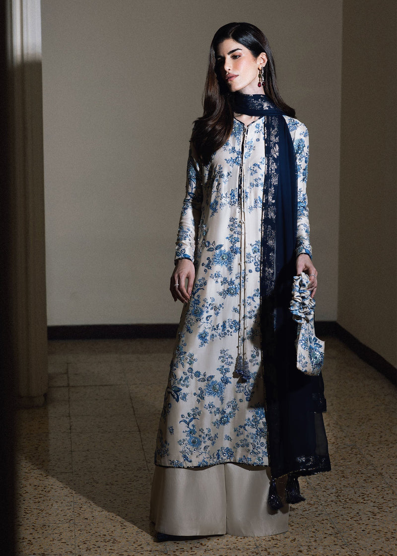 Hussain Rehar | Luxury Pret 26 | Azura Royale - Designer Dress - Type : Ladies Clothes - Available at Libayah - 100% Original