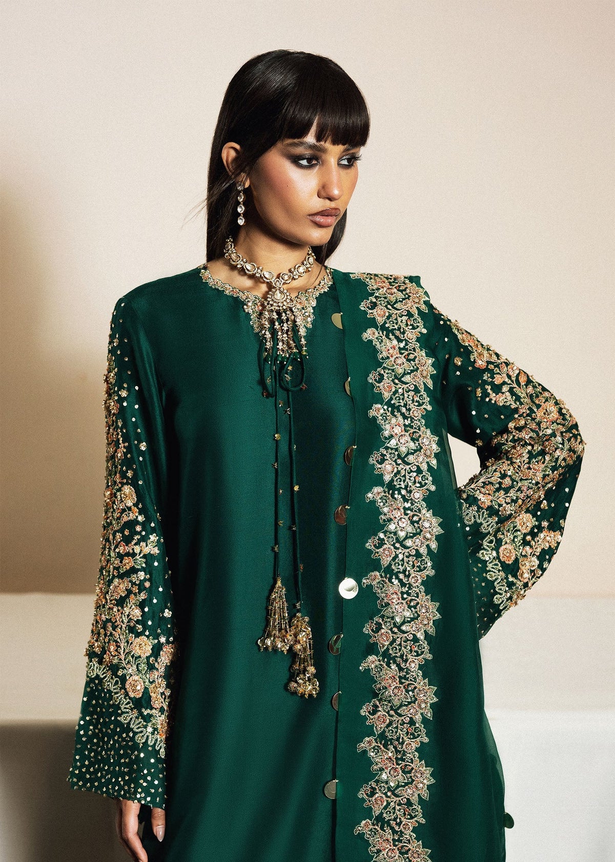 Hussain Rehar | Luxury Pret 26 | Noor Lepoque - Designer Dress - Type : Ladies Clothes - Available at Libayah - 100% Original