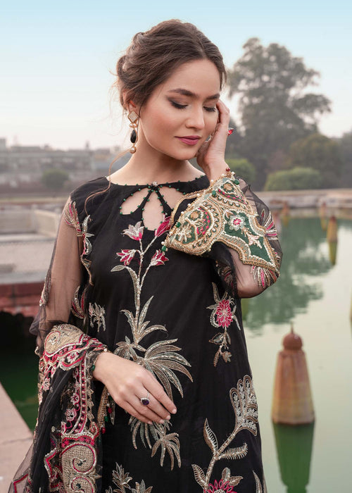 Meeral | Wedding Formals | Surmai - MD-01 by Meeral - Designer Dress - Type: Ladies Clothes - Available at Libayah - 100% Original