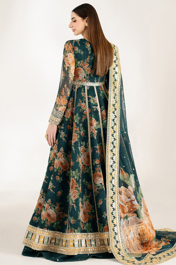 Farasha | Fiorella Formals | Teal Passion by Farasha - Designer Dress  - Type : Ladies Clothes - Available at Libayah - 100% Original 