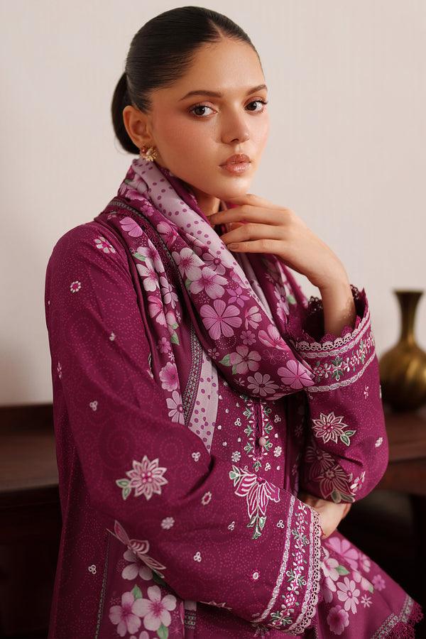 Farasha | Meline Premium Viscose 25 | Berry Blush by Farasha - Designer Dress  - Type : Ladies Clothes - Available at Libayah - 100% Original 