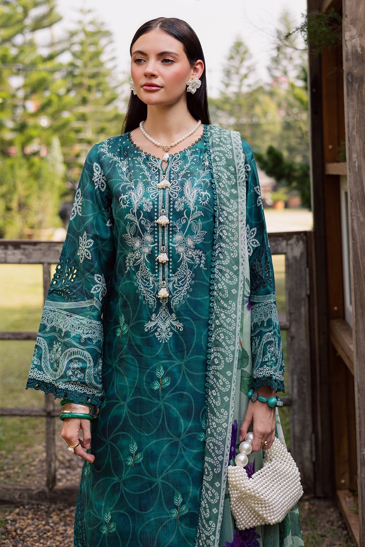 Nureh |  Gardenia Lawn 26 |NSG-210 by Nureh - Designer Dress  - Type : Ladies Clothes - Available at Libayah - 100% Original 