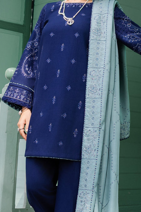 Naqshi | Nuri Khaddar Velvet Marina | Nourhan by Naqshi - Designer Dress  - Type : Ladies Clothes - Available at Libayah - 100% Original 